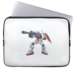 Capa Para Notebook Clássico Ilustração do Mecha Anime RX-78-2 Gundam