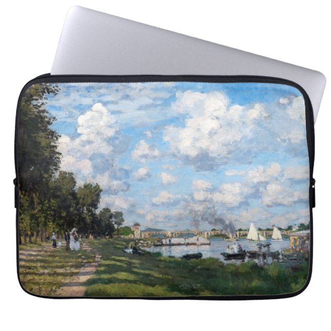 Capa Para Notebook Claude Monet - A Bacia do Argenteuil (Frente)