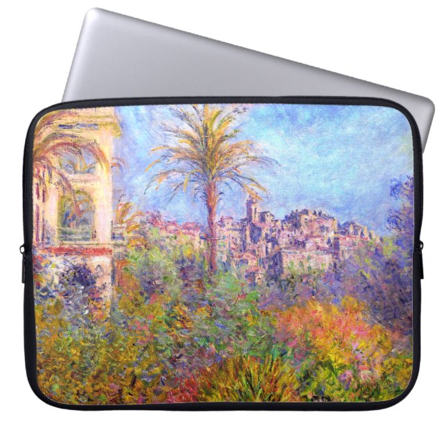 Capa Para Notebook Claude Monet: Casas de campo em Bordighera (Frente)