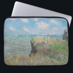 Capa Para Notebook Claude Monet - Cliff Walk em Pourville<br><div class="desc">Linda pintura de Claude Monet. Impressão de alta qualidade em muitos impressões e outros presentes Monet exclusivos.</div>