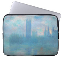 Claude Monet Houses do Parlamento de Londres. Azul