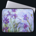 Capa Para Notebook Claude Monet - Lilac Irises / Iris Mauves<br><div class="desc">Lilac Irises / Iris Mauves - Claude Monet,  1914-1917</div>