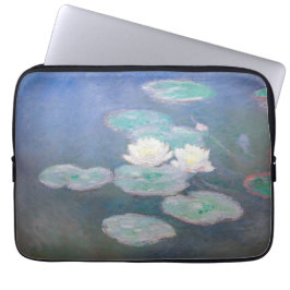 Capa Para Notebook Claude Monet - Lírios De Água, Efeito Da Noite