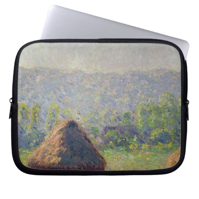 Capa Para Notebook Claude Monet | o fim do verão, em Givern (Frente)