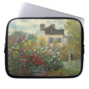 Capa Para Notebook Claude Monet o jardim do artista em Argenteuil
