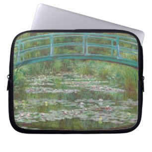 Capa Para Notebook Claude Monet o passadiço japonês, 1899