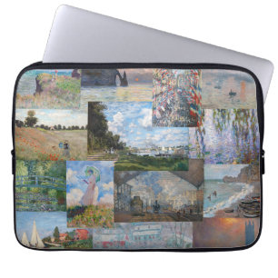 Capa Para Notebook Claude Monet - Patchwork de obras de arte