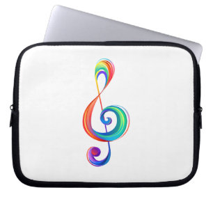 Capa Para Notebook Clef (trecho de arco-íris)