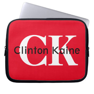 Capa Para Notebook Clinton Kaine - CK 2016