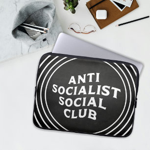 Capa Para Notebook Clube Social Anti Socialista Engraçado Socialismo