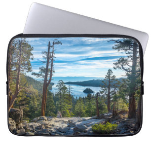 Capa Para Notebook Coastline   Emerald Bay, Lake Tahoe, Califórnia