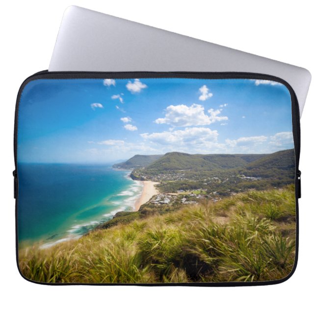 Capa Para Notebook Coastline | New South Wales, Australia (Frente)