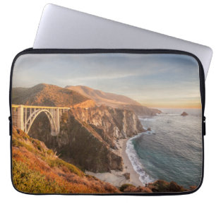 Capa Para Notebook Coastline Ponte Bixby, Grande Sur Califórnia