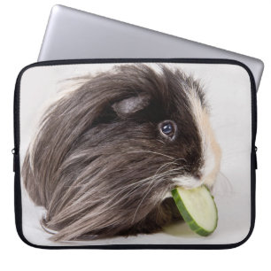 Capa Para Notebook Cobaia bonito da caixa do laptop que come o pepino
