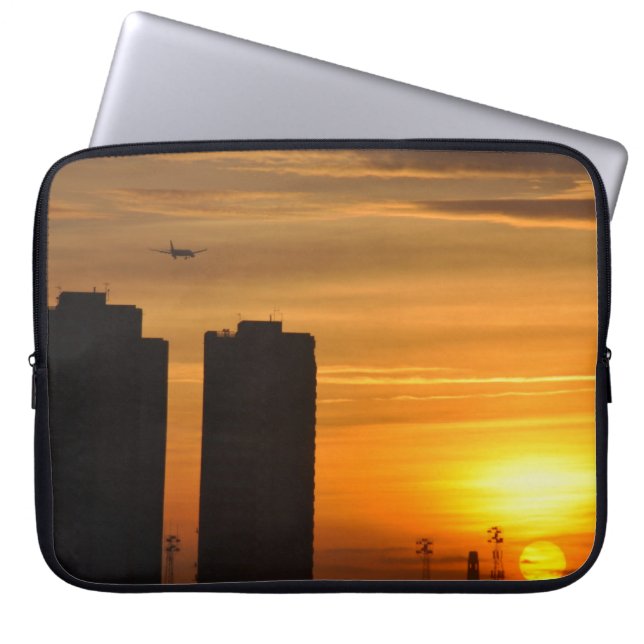 CAPA PARA NOTEBOOK COBERTA PC PORTÁTIL BRITISH SUNSET (Frente)