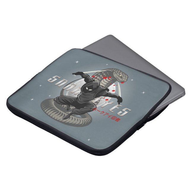 Capa Para Notebook Cobra Eyes Ninja | 15 polegadas (Frente Topo)