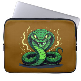 Capa Para Notebook Cobra Venenosa – Perigo e Precisão