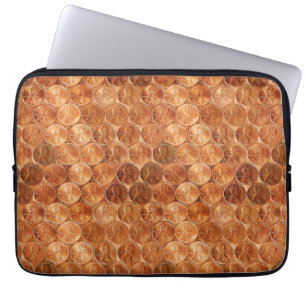 Capa Para Notebook Cobre Abraham Lincoln, 1 centavo de cobre 13"