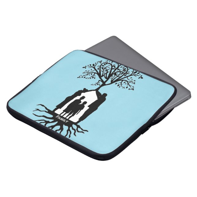 Capa Para Notebook Cobrir da família (Frente Topo)