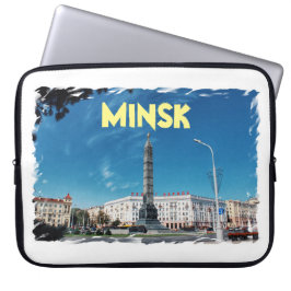 Capa Para Notebook Cobrir de Bolsa de laptop da Arquitetura de Minsk 