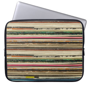 Capa Para Notebook Cobrir de cartão gravado antigos empilhados em pil