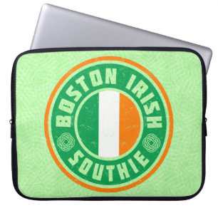 Capa Para Notebook Cobrir de Laptop de Boston Irish American Southie