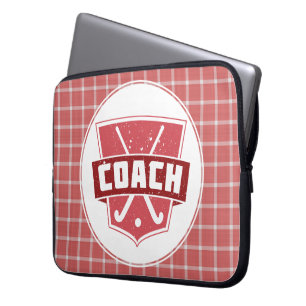 Capa Para Notebook Cobrir de Laptop de escudo de hóquei em campo