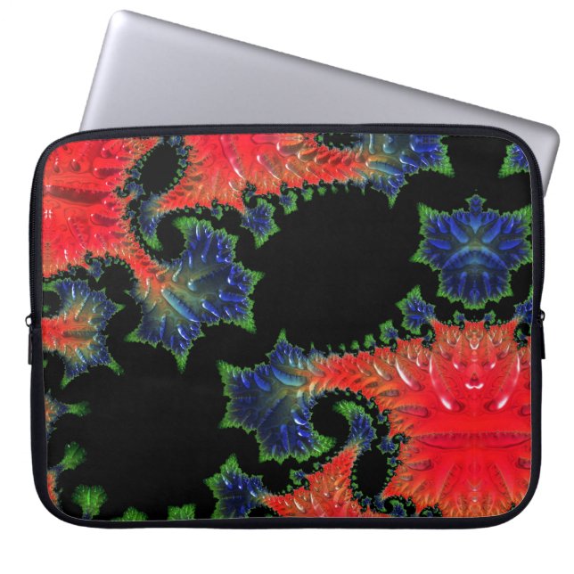 Capa Para Notebook Cobrir de Laptop de Jardim Mandelbrot (Frente)