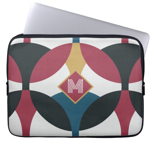 Capa Para Notebook Cobrir de Proteção iPad de Meia Lua Moderna (Frente)