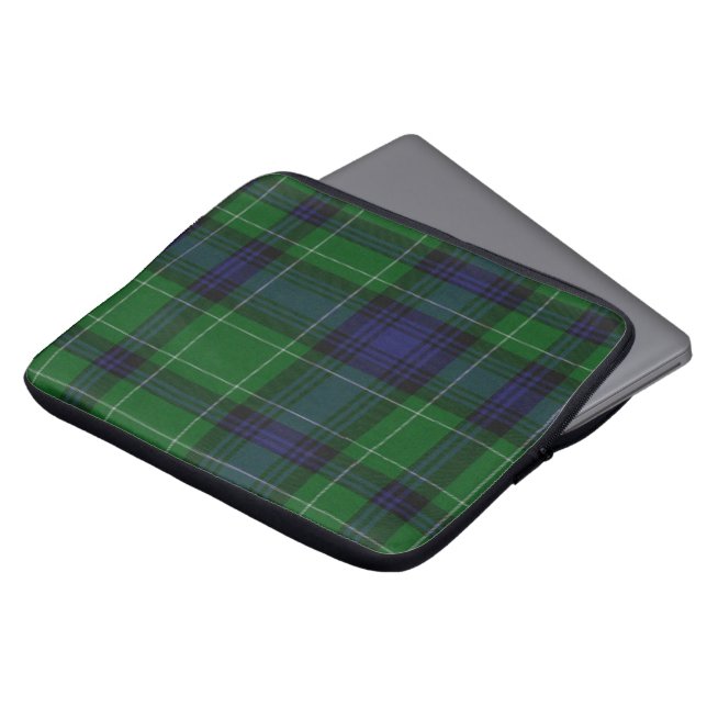 Capa Para Notebook Cobrir de Xadrez Clan Abercrombie Tartan (Frente Topo)