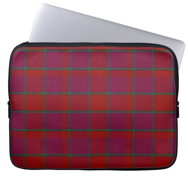 Capa Para Notebook Cobrir de Xadrez do Clan MacNab Tartan (Frente)