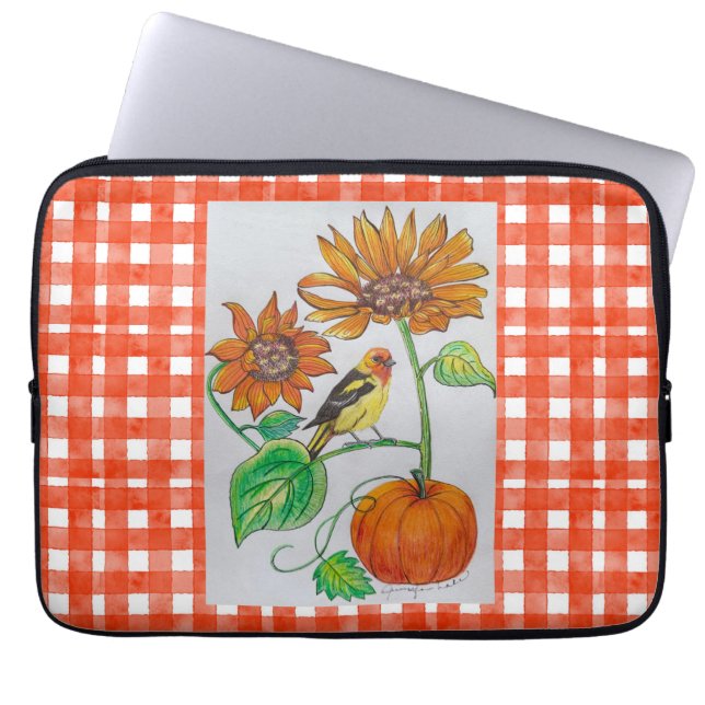 Capa Para Notebook Cobrir Laptop Tanager Ocidental (Frente)