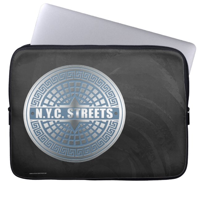 Capa Para Notebook Cobrir Manhole NYC (Frente)