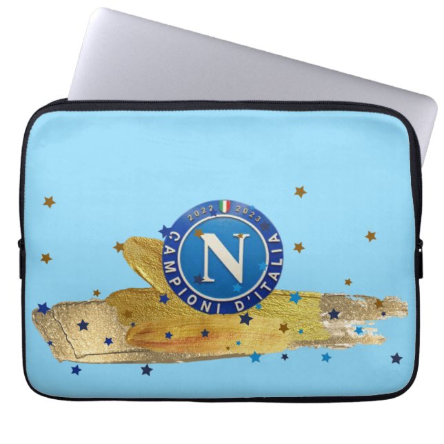 Capa Para Notebook Cobrir por comprimido comemorativa scudetto Napoli (Frente)