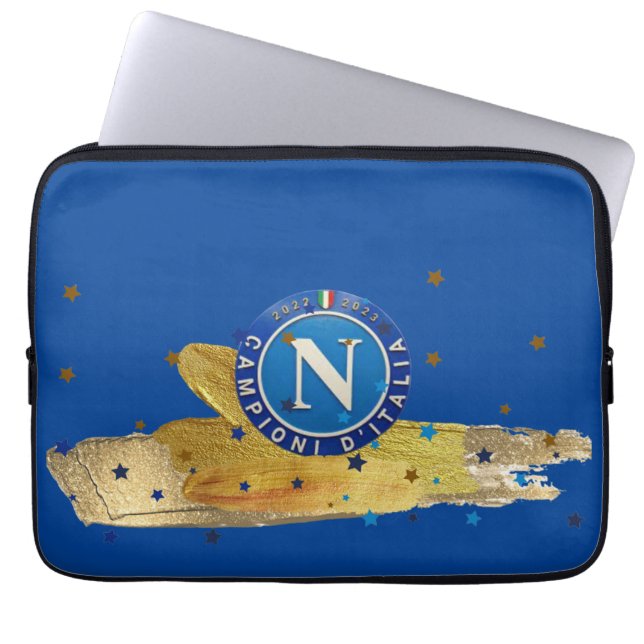 Capa Para Notebook Cobrir por comprimido comemorativa scudetto Napoli (Frente)