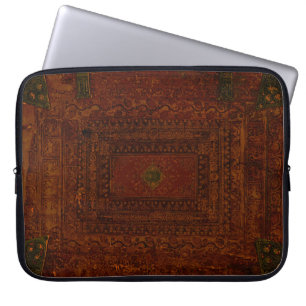 Capa Para Notebook Cobrir Russos De Couro Gravado