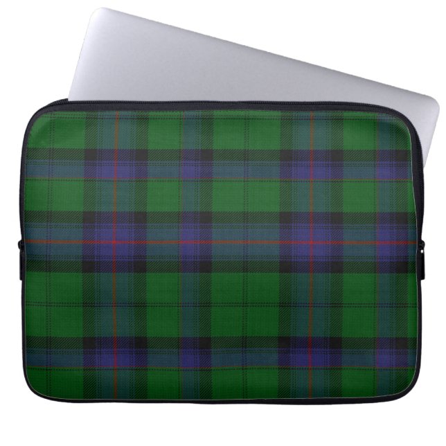 Capa Para Notebook Cobrir Xadrez Clan Armstrong Tartan (Frente)