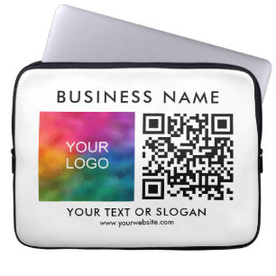 Capa Para Notebook Código QR Logotipo de empresa Modelo personalizado
