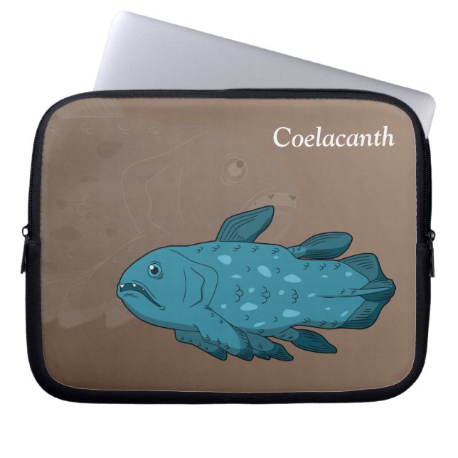 Capa Para Notebook Coelacanto - O Fóssil Vivo (Frente)