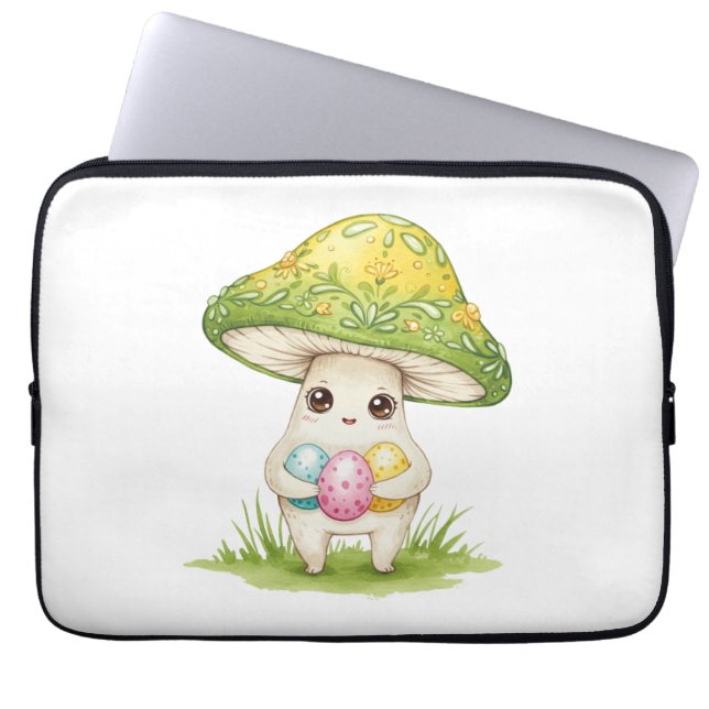 Capa Para Notebook Cogumelo de Páscoa (Frente)