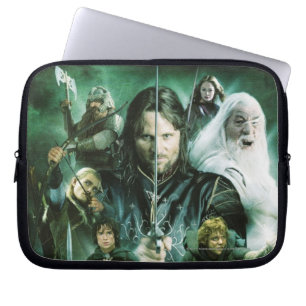 Capa Para Notebook Colagem de Caracteres