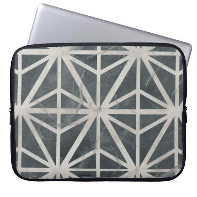 Capa Para Notebook Coleção de Azulejos Neutros (Frente)