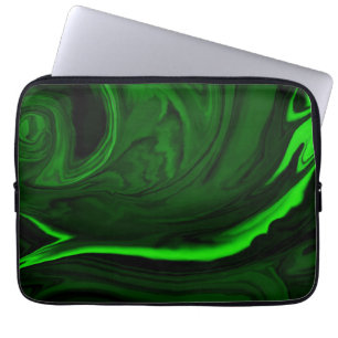 Capa Para Notebook coleções de pedras verdes de malaquite
