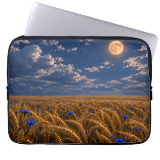 Capa Para Notebook Colheita da Lua Dourada