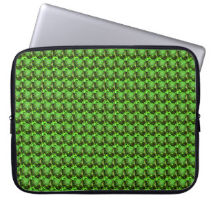 Capa Para Notebook Colmeia Verde da Abelha