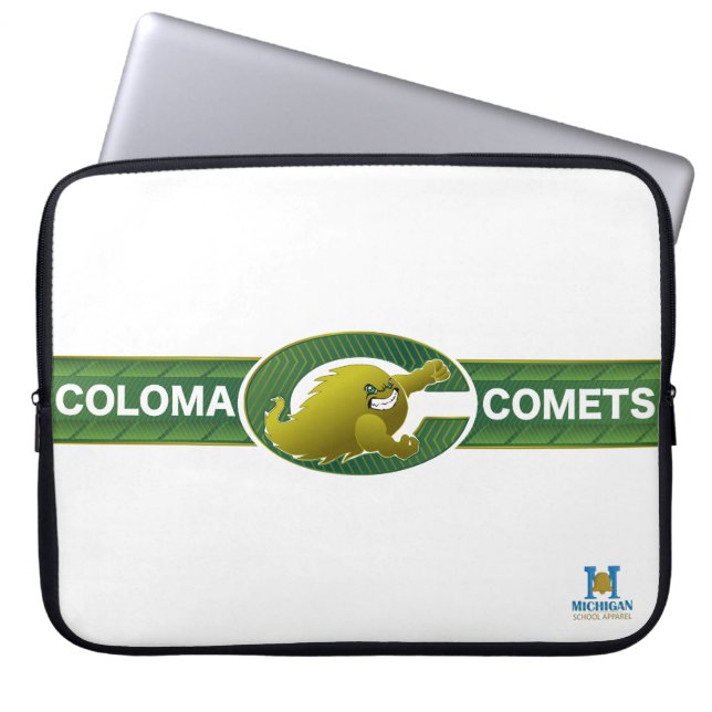 Capa Para Notebook Coloma Comets (Frente)