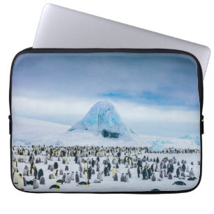 Capa Para Notebook Colônia do pinguim de imperador
