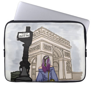 Capa Para Notebook Coloque Charles de Gaulle Paris.
