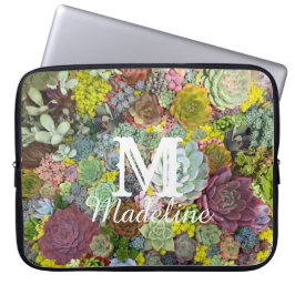 Capa Para Notebook Colorida Greenerent Succulents
