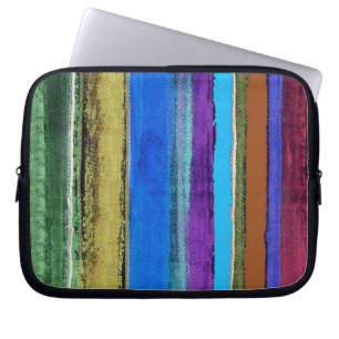 Capa Para Notebook Colorida listrada